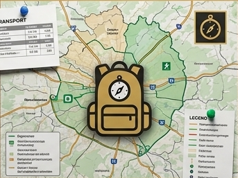 Evakuierung und Routen